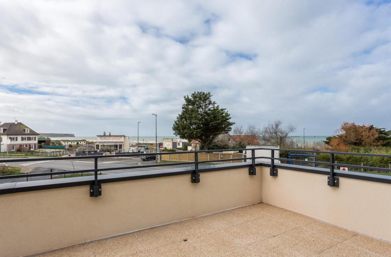Tribord, appt avec terrasse et vue mer, parking Saint-Côme-de-Fresné Extérieur photo